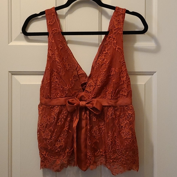 Free People Chante Lace Tank Top Size Small - Picture 3 of 5